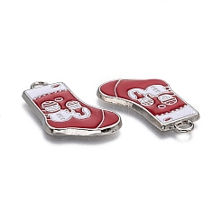 Alloy Enamel Pendants&nbsp;ENAM-P030-4