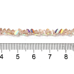 Transparent Glass Beads Strands&nbsp;EGLA-P061-04A-AB02