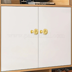 Pumpkin Aluminium Alloy Drawer Pull Handles&nbsp;LS-FIND-WH0400-54
