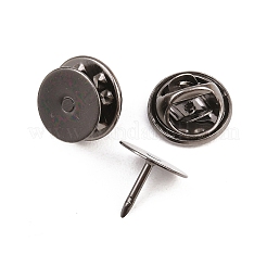 50Pcs Iron Butterfly Clutches Pin Backs&nbsp;IFIN-H066-01B