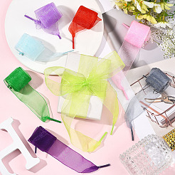 14 Pairs 14 Colors Organza Shoelaces&nbsp;AJEW-SP0003-96