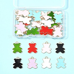 36Pcs Alloy Enamel Pendants&nbsp;ENAM-FS0002-88G