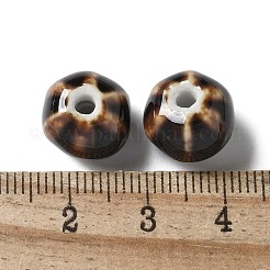 Vintage Porcelain Pumpkin Beads&nbsp;PORC-L080-H04