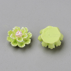 Imitation Pearl Resin Cabochons&nbsp;CRES-S301-24
