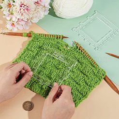 1 Set Acrylic Knittings Crochet Measuring Tool&nbsp;DIY-BC0013-88