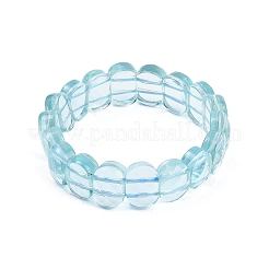 Glass Beads Stretch Bracelets for Women Men&nbsp;BJEW-M049-11D
