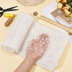Polyester Flower Pattern Fabric&nbsp;DIY-WH0591-147A
