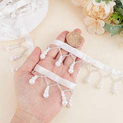 3.33 Yards Fibre Fringe Lace Ribbon&nbsp;OCOR-WR0001-66
