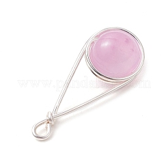 Natural Selenite Pendants&nbsp;PALLOY-TA00209-02
