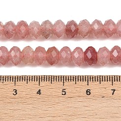 Natural Strawberry Quartz Beads Strands&nbsp;G-C259-A22-5x8mm