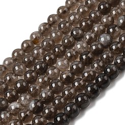 Natural Smoky Quartz Beads Strands&nbsp;G-B167-A09-6mm
