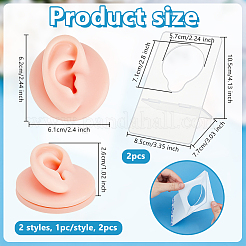 Left Right Soft Silicone Ear Displays Mould&nbsp;ODIS-OC0001-83A