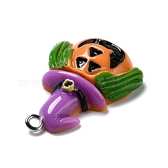 Halloween Opaque Resin Pendants&nbsp;RESI-B011-12