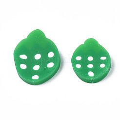 Handmade Polymer Clay Cabochons&nbsp;CLAY-N006-62