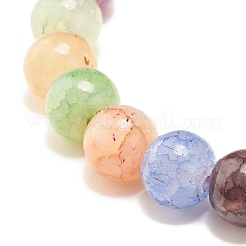 8.5MM Imitation Gemstone Glass Round Beads Stretch Bracelet for Women&nbsp;BJEW-JB07415