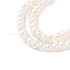 Natural Cultured Freshwater Pearl Beads Strands&nbsp;PEAR-I007-02E-01A