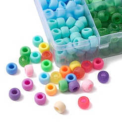 810Pcs 18 Style Opaque & Transparent Plastic Beads&nbsp;KY-YW0001-44