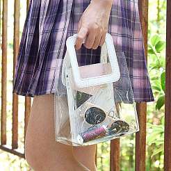 PVC Laser Transparent Bag&nbsp;ABAG-SZ0001-04B-01