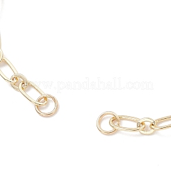3MM Brass Figaro Chain Bracelet Makings&nbsp;AJEW-JB01417