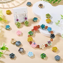 20Pcs Handmade Porcelain Beads&nbsp;PORC-TA0001-25