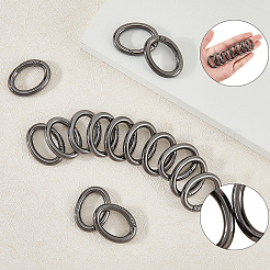 20Pcs Zinc Alloy Spring Gate Rings&nbsp;FIND-SP0004-30B