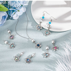 4 Sets ABS Plastic Imitation Pearl Pendants&nbsp;FIND-AR0003-51