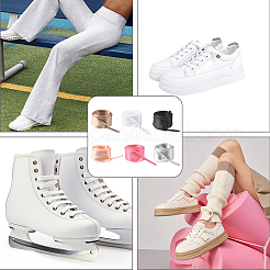 6 Pairs 6 Colors Polyester Shoelaces&nbsp;AJEW-SP0003-92C