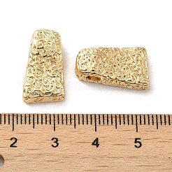 Textured Brass Beads&nbsp;KK-H455-05G