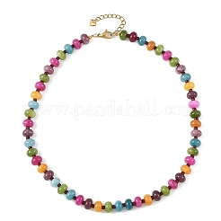 Women's Natural White Jade Necklaces&nbsp;NJEW-JN06593