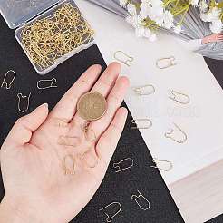 100Pcs Brass Hoop Earring Findings&nbsp;KK-CN0001-38