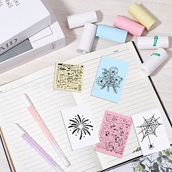 4 Sets 3 Styles Direct Thermal Paper Roll&nbsp;DIY-CP0010-90