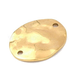 304 Stainless Steel Textured Links Connector Charms&nbsp;LS-STAS-K302-02A-G