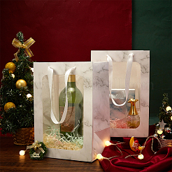Flower Bouquet Paper Gift Bags&nbsp;ABAG-WH0005-46C-05