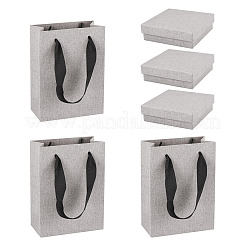3Pcs Square Paper Jewelry Display Cases&nbsp;CON-TA0001-39D-02