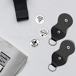 Heart Double-Sided Engraved Stainless Steel Commemorative Decision Maker Coin Set&nbsp;AJEW-GL0002-01G