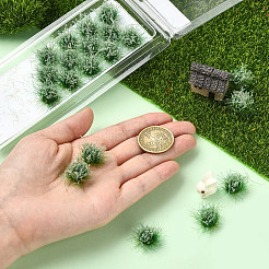 Resin Mini Grass Tufts&nbsp;AJEW-WH20120-10A-03