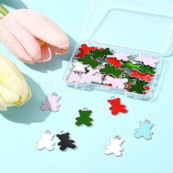 36Pcs Alloy Enamel Pendants&nbsp;ENAM-FS0002-88P