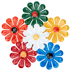 6Pcs Iron Wall Decoration&nbsp;AJEW-CN0006-29