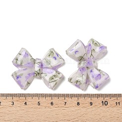 Transparent Printed Acrylic Cabochons&nbsp;LS-OACR-M008-01D