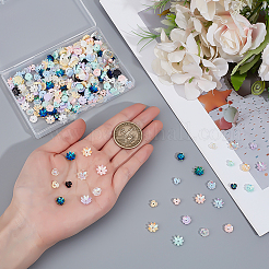 300Pcs 3 Styles Opaque Resin Beads&nbsp;RESI-ME0001-17