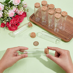 15Pcs Mini High Borosilicate Glass Bottle Bead Containers&nbsp;BOTT-OC0001-01
