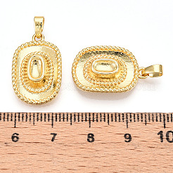 Brass Pendants&nbsp;KK-N254-244G