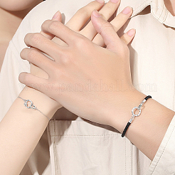 2Pcs 925 Sterling Silver Spring Gate Rings&nbsp;STER-BBC0006-74A