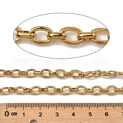 304 Stainless Steel Oval Link Chains&nbsp;CHS-C014-11G