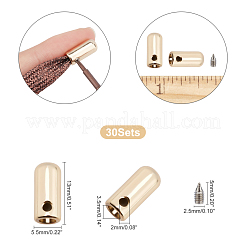 Zinc Alloy End Caps&nbsp;FIND-PH0001-48LG