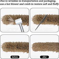 1Pc Artificial Fur Chenille Stick Trim for Sewing Craft Decor&nbsp;FIND-GF0008-45E