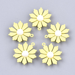 Spray Painted Alloy Pendants&nbsp;PALLOY-S177-15
