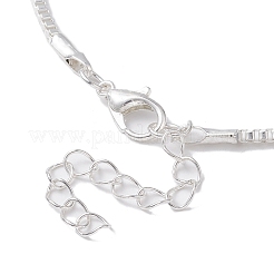 Iron Box Chain Necklaces&nbsp;IFIN-XCP0001-27