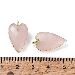 Natural Rose Quartz Pendants&nbsp;G-G012-12G-02