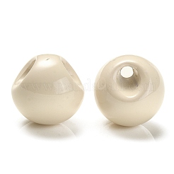 Opaque Acrylic Beads&nbsp;OACR-G012-01B